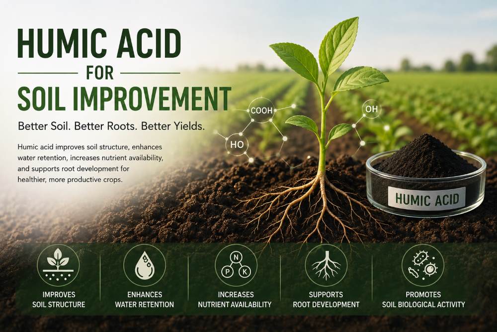 Humic Acid for Soil Improvement: Benefits & How It Works